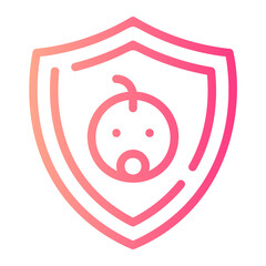 shield gradient icon