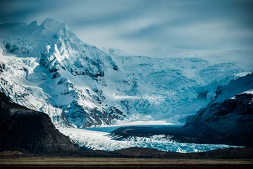 Foto op Canvas Glaciar Vatnajökull, Islandia. © Jess