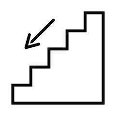 stairs icon vector design template