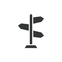 Road sign symbol on a transparent background