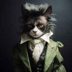 halloween cat.
Count Dressed Cat, Detective Cat, Cat Profile, Frankenstein Cat, Dracula Cat