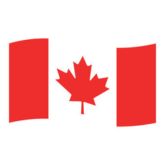 Fototapeta na wymiar Canadian Flag Vector