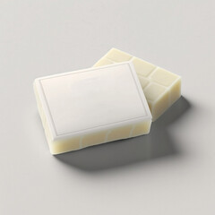 Blank Soap Bar Mockup on a White Table