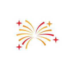 Fototapeta premium Fireworks Illustration