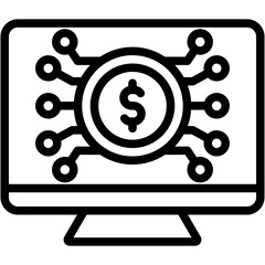 Digital Money Icon