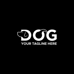 Fototapeta na wymiar Dog Logo Sign Design