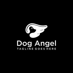 Obraz premium Dog Logo Sign Design .