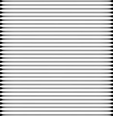 Striped linear texture with thick ends on the sides.