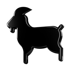 This is a beautifully designed 3D icon with a beautiful metallic texture.