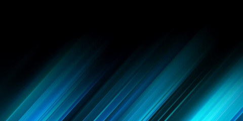 Dark blue background with abstract graphic line elements
