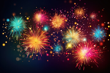 Fototapeta premium Firework for party and celebration
