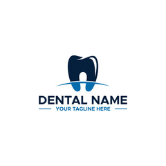 Dental Logo Sign Design .