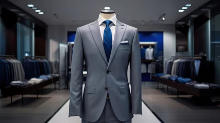 Fotobehang Business men's suit in store. © tong2530