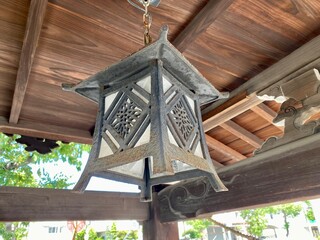 高松市のこじんまりとした多賀神社灯篭