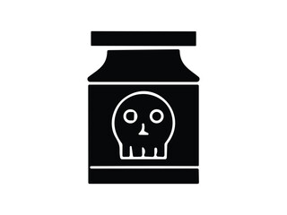 halloween icon on white background