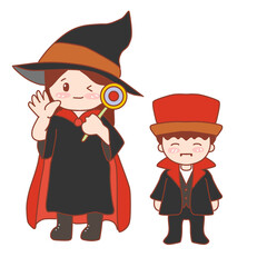 Cartoon Halloween costume 