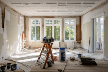 Renovation interior