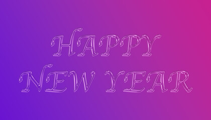 Happy New Year. Celebration, greeting card, New Years party, social event, togetherness, happiness.