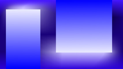 Glowing bluish white rectangles for presentations copy space background