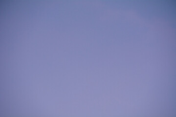 Colorful sunset in the evening sky.