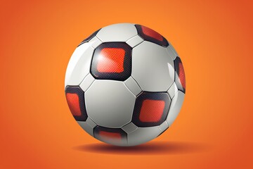 Naklejka premium soccer ball