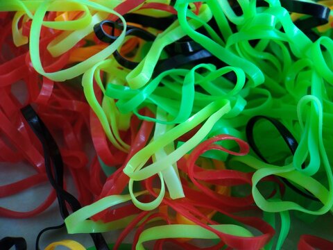 a bunch of rubber bands