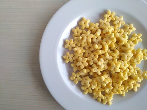 Honey Stars cereals in a plate