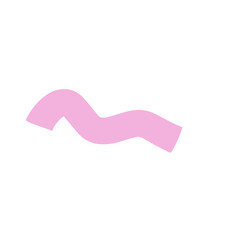 cute pink ribbon vector 