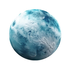 Neptune Planet Isolated on Transparent or White Background, PNG - obrazy, fototapety, plakaty