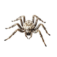 Spider on Transparent or White Background, PNG