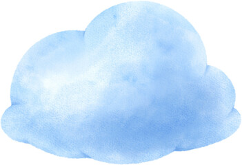 Watercolor Cloud - obrazy, fototapety, plakaty