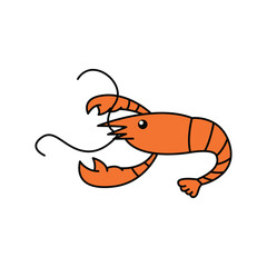 lobster or shrimp logo design ideas