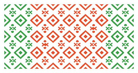 Abstract geometric seamless pattern background, vector Abstract geometric hexagon graphic design print 3D cube pattern. Seamless geometric cube pattern background.