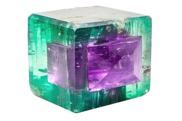Fluorite crystal 