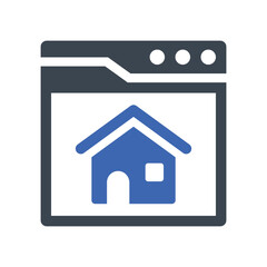Home page interface icon