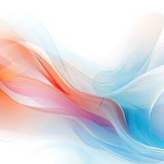 Fototapeta premium Abstract art that uses flowing lines and colors to create a dynamic effect. Great for backgrounds, presentations, posters, greeting cards, motion graphics, graphic design and more.
