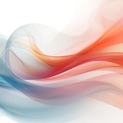 Fototapeta premium Abstract art that uses flowing lines and colors to create a dynamic effect. Great for backgrounds, presentations, posters, greeting cards, motion graphics, graphic design and more.