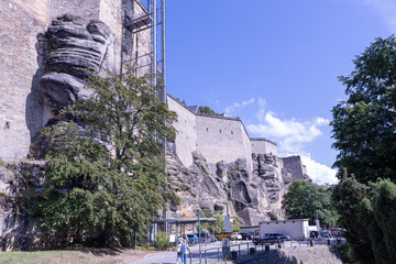 Twierdza Königstein – saska górska twierdza nieopodal miasteczka Königstein