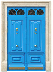 Entrance classic doors for the house
