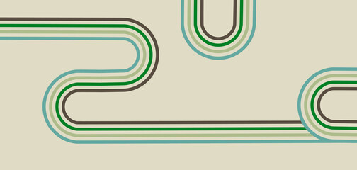 abstract colorful background, BAUHAUS STYLE