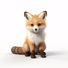 Obraz premium キツネのぬいぐるみ-2