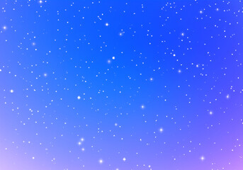 Fototapeta premium 澄んだ美しい星空 クリスマスナイト