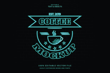 vector editable neon glowing light effects premium design, colorful neon shiny effect for background fonts and symbols.