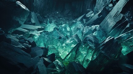 Blue green gray teal aqua turquoise rough mountain