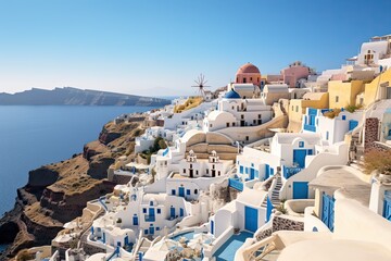 Oia, traditional greek village