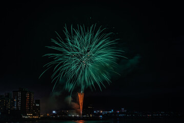 函館、湯の川温泉花火大会
