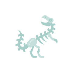 Dinosaur Skeleton icon in vector. Illustration