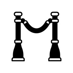 Barrier icon in vector. Illustration