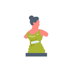 Sculpture icon in vector. Illustration