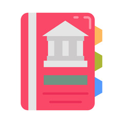 Museum Guide icon in vector. Illustration